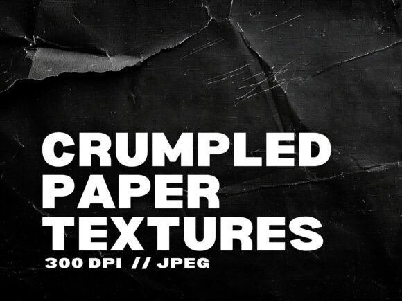 16 Crumpled Paper Textures