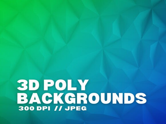 3D Poly Backgrounds