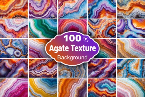 Agate Texture Background: A Natural Touch for Creative Projects