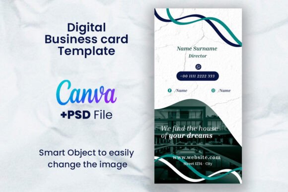 Digital Real Estate Business Card