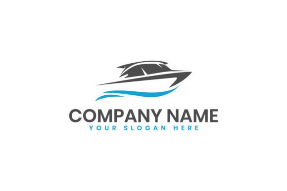 Modern Boat Vector Logo Design