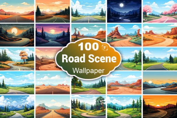 Road Wallpaper: A Versatile Design for Creative Projects